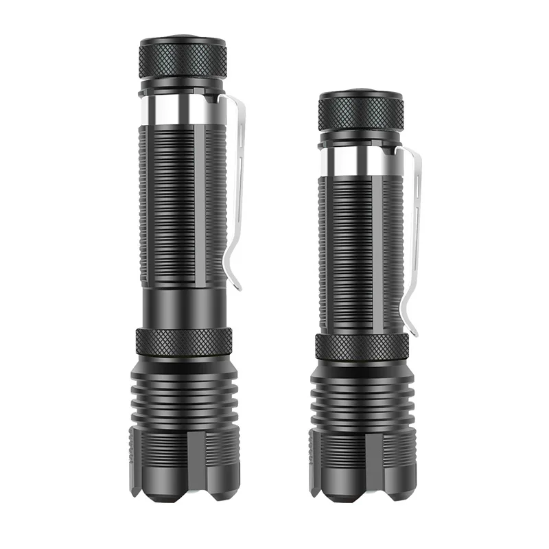 Super Brightness LED Flashlight Handheld Flash Light Rechargeable LED Water Resistant Camping