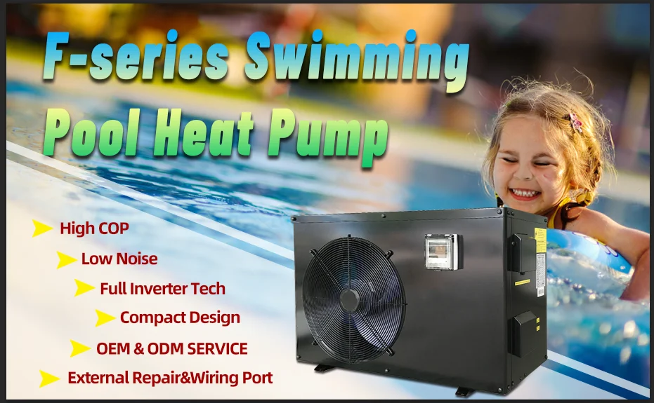 Wholesale inverter swimming pool heat pump cooling heat pump water heater cooler system bomba de calor para piscinas picina
