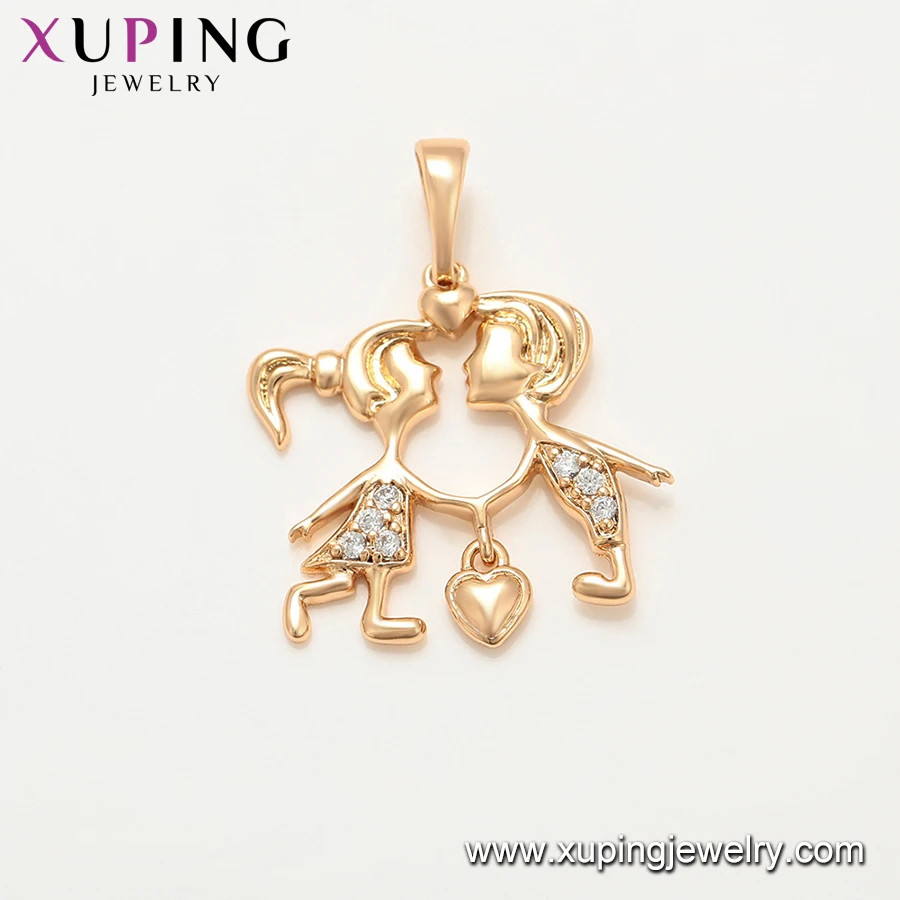 35449 Xuping new special sale Boy and girl pendant charms