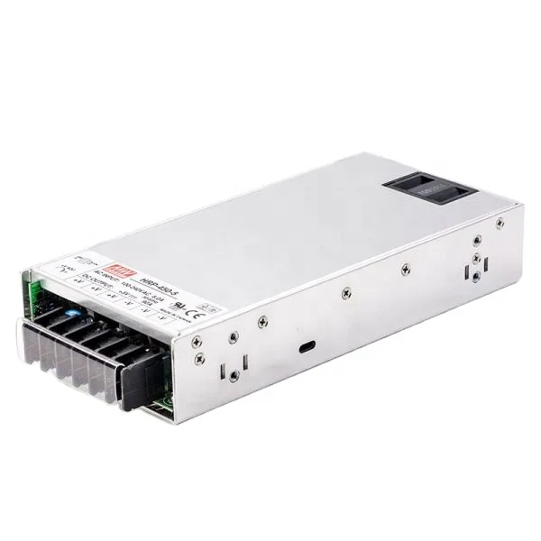 HRP-450-48 MEAN WELL 48 V 9.5 A  PFC  1U  AC-DC high reliability single switching power supply