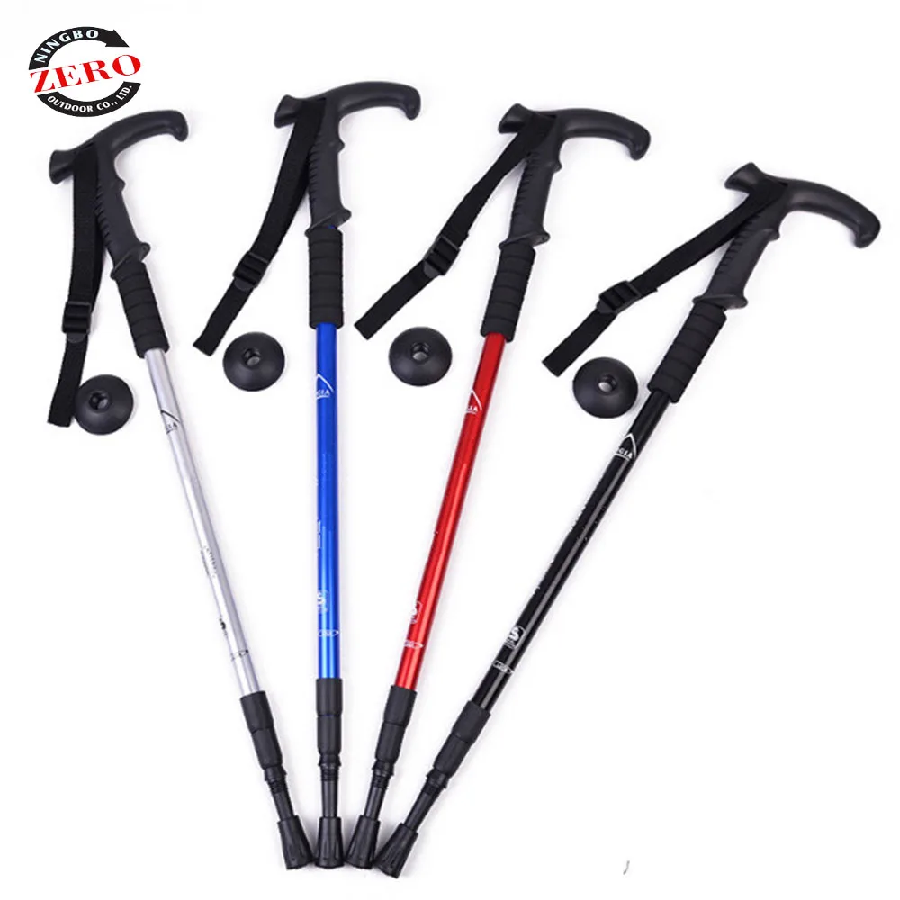 Cheap Shipping Trekking Tongling Star Leki Hiking King Stick Walking Poles