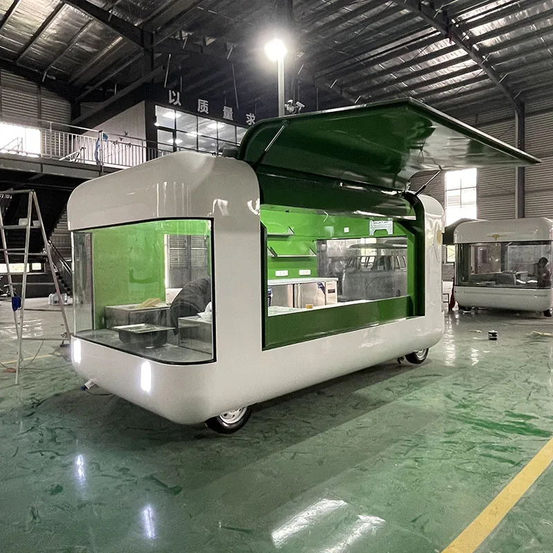 Горячая распродажа коммерческий фургон для еды Airstream концессионный уличный мобильный грузовик тележка быстрая пицца хот-дог трейлер продажи США