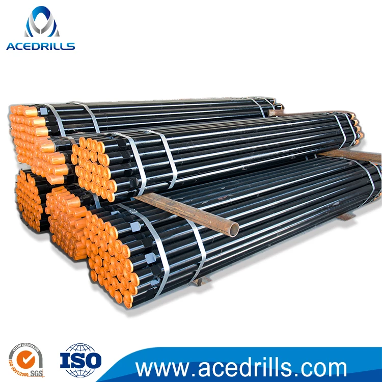 2 3/8'  76mm x 1.5m x 2 3/8' API REG Down The Hole Drill Rod DTH Drill Pipes String for Water Well Mining Drill Rig parts
