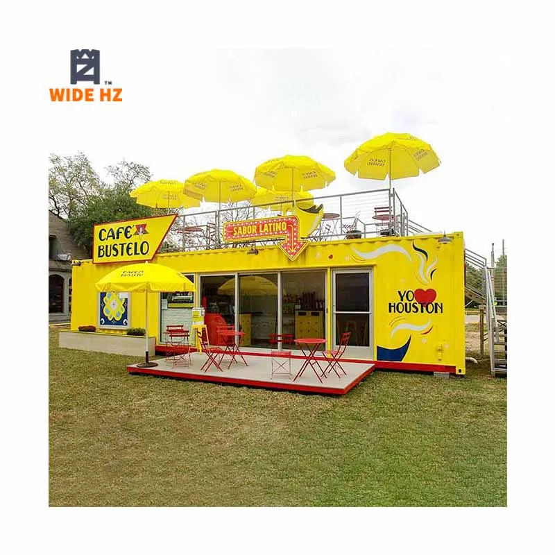 
Prefab shipping container shop smart restaurant mobile module container coffee house food coffee shop kiosk cafe bar 