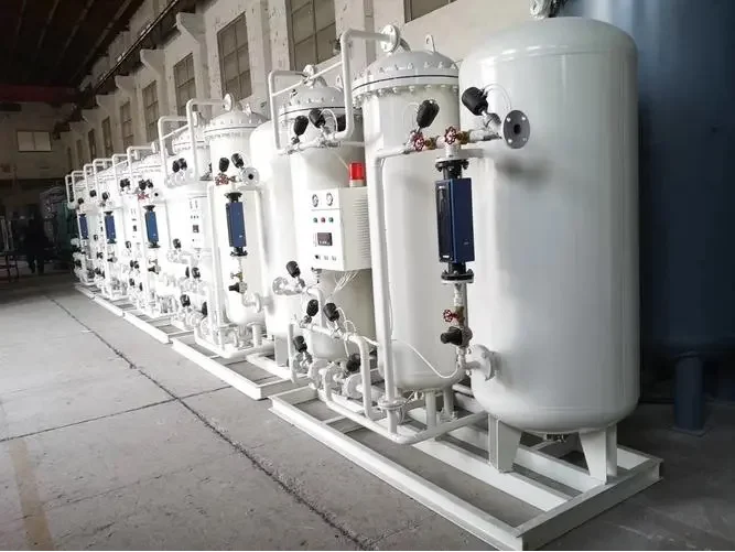High Purity Air Separation Equipment 10-100Nm3/h Medical PSA Oxygen Production Plant for Cylinder Refilling