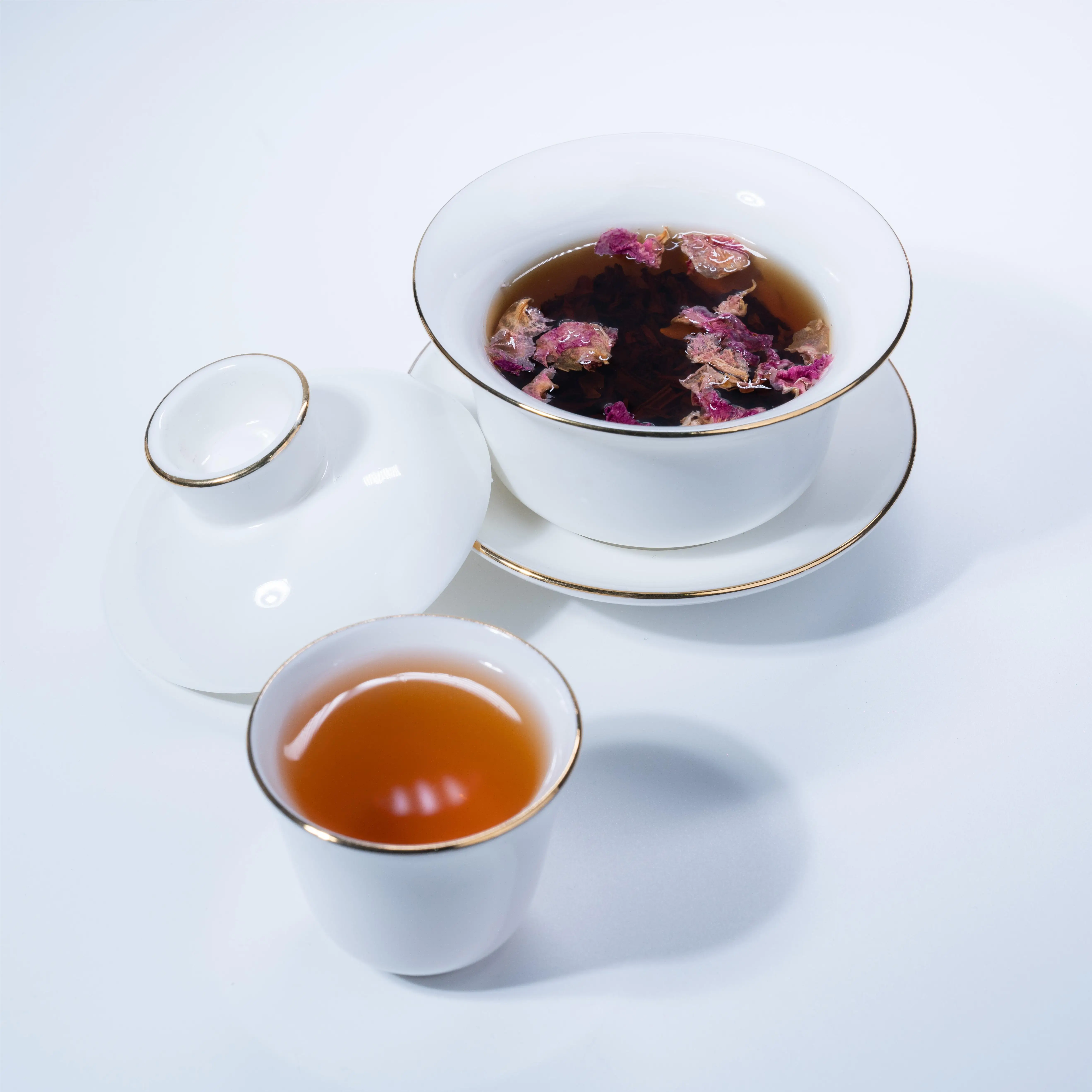 EU Market Compliant Natural Rose Black Tea Bulk Organic Slimming Wholesale Herb Tea Healthy Natural