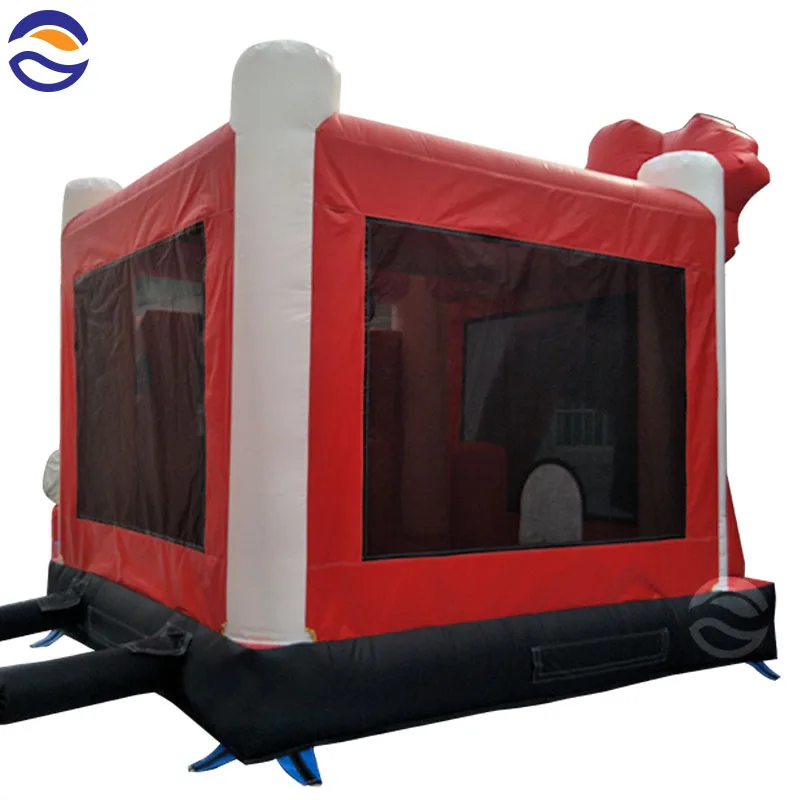 Commercial Inflatable Super Ironman Hero Bouncy Water Slide Bounce House Combo