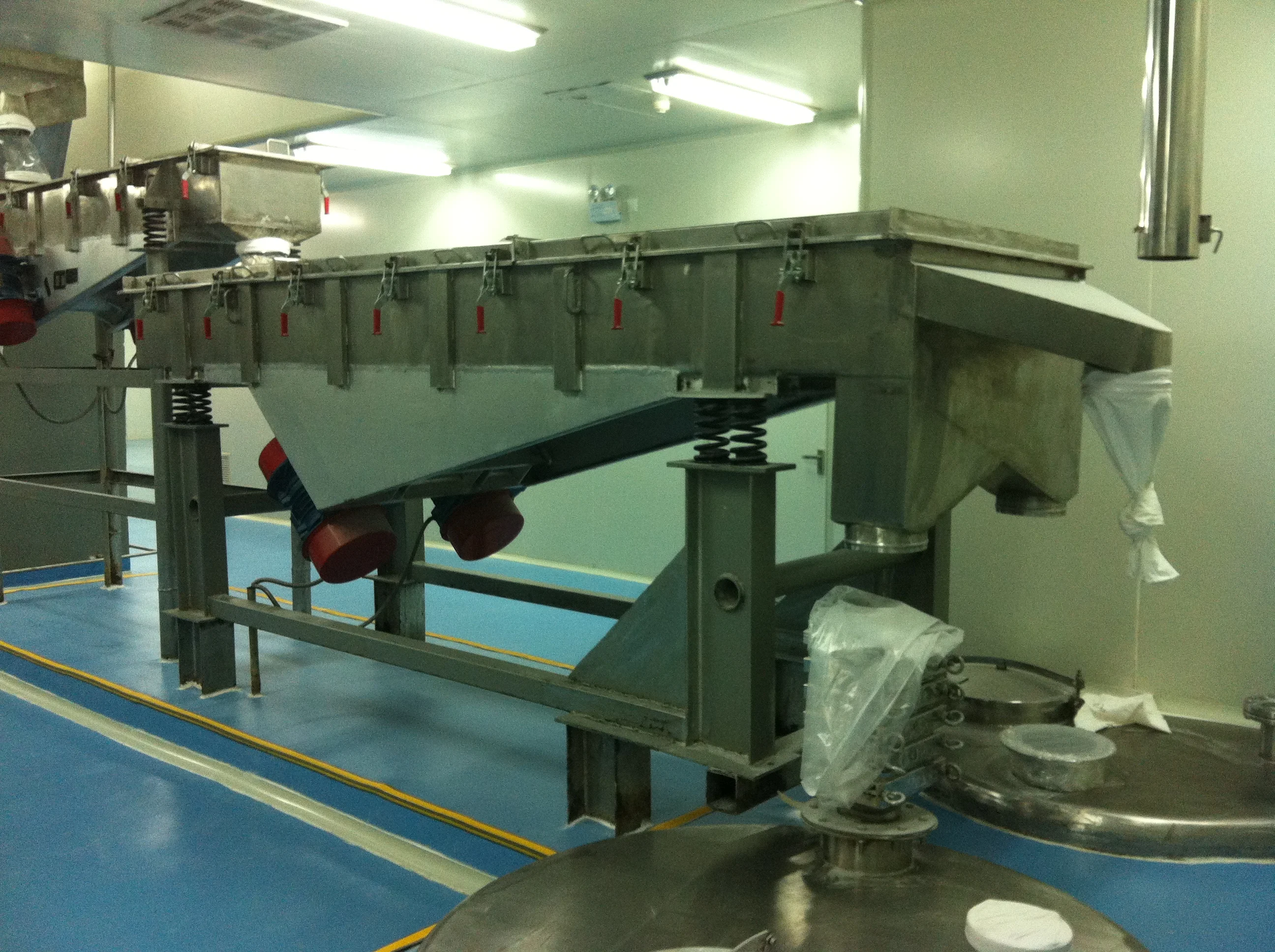 Customizable high efficiency vibratory sieve almond kernel sieving powder machine rectangular linear vibrating sifter