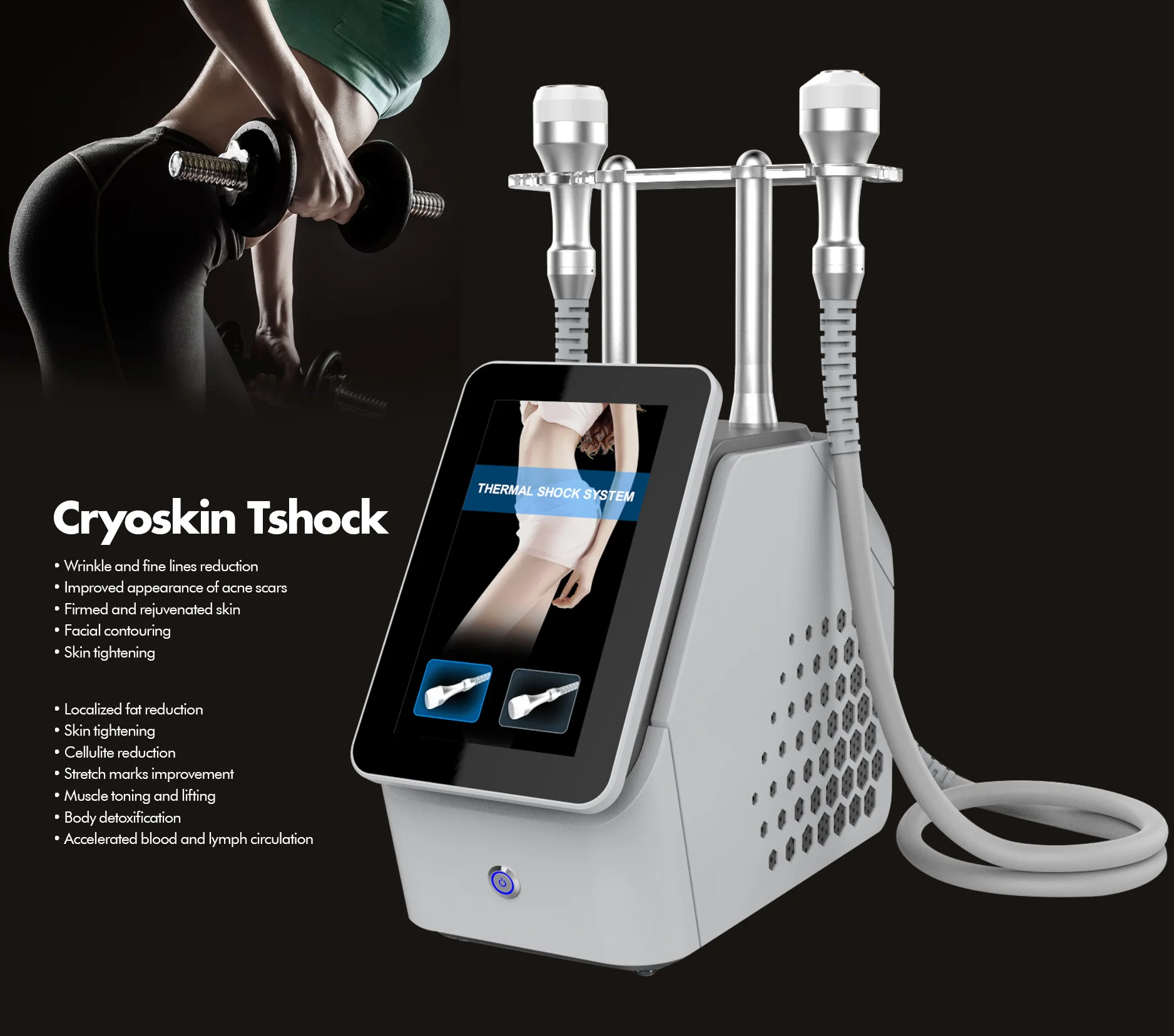 New arrival  New design Factory price Cryo Skin  skin tightening facial care Slimming Body  CryoFacial  Cryo Skin Machine
