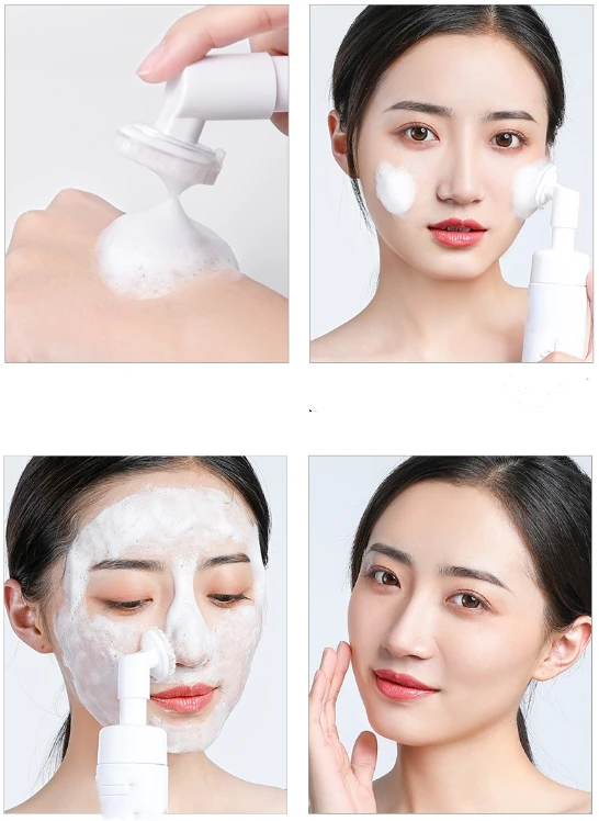 Korean Facial Pore Cleanser Foam for Skin Whitening