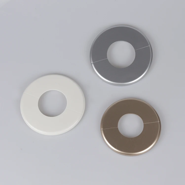 Plastic hole cover adjusting ring through wall pipe sleeve air conditioning hole decorative cover