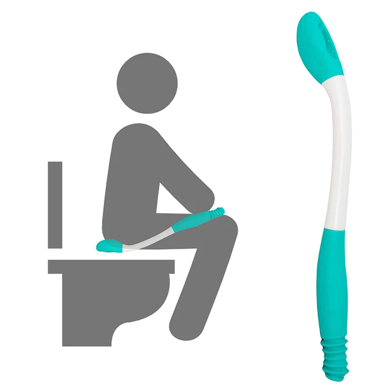 Self Assist Toilet Aid with Long Reach Comfort Wipe Ideal Daily Living Bathroom Aid for Limited Mobility