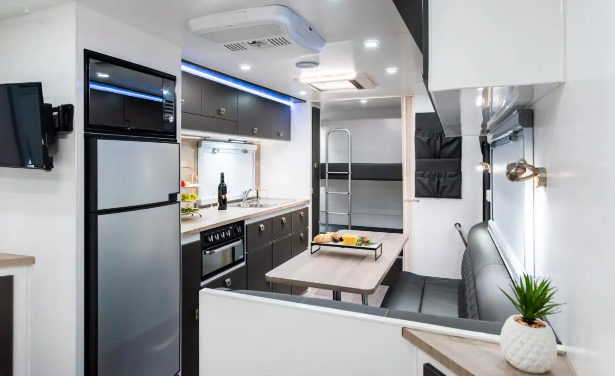 ECOCAMPOR Famous Luxury Off Road travel trailer RV caravan with main bed