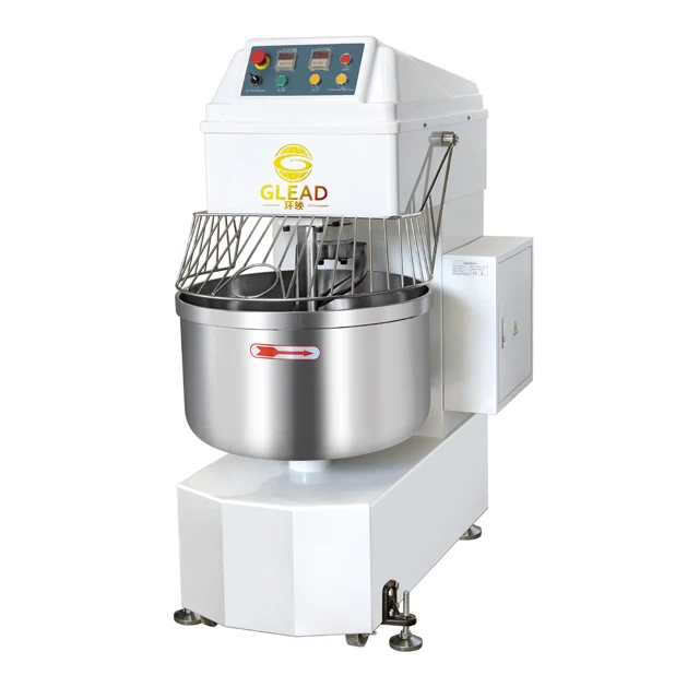 Double Speed Commercial Use Motion Heavy Duty Stainless Steel Dough Mixers Machine for Bakery
