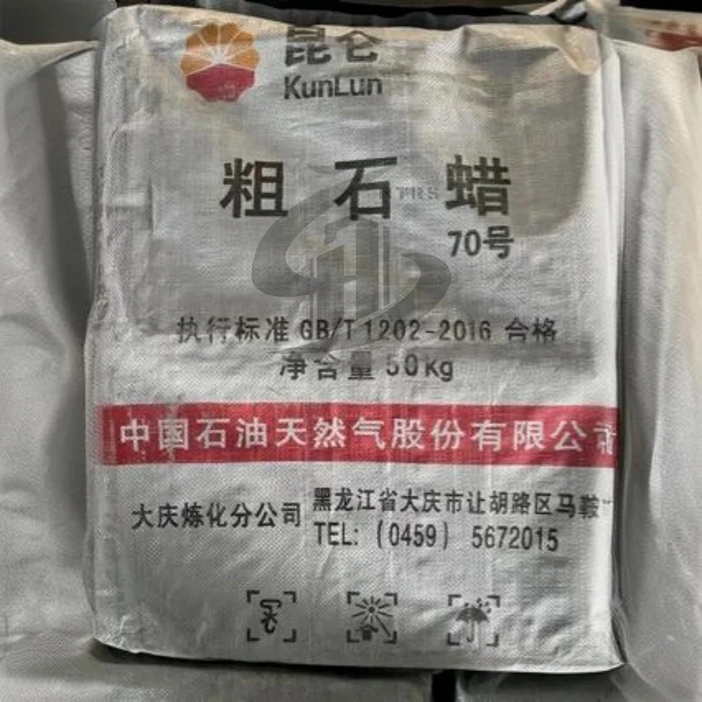 Kunlun Daqing Large Manufacture 58 70 Crude Paraffin Wax for Making Candle Scented Candle