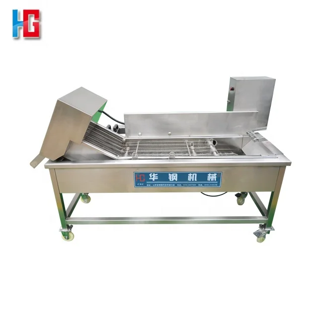 Industrial potato frying machine automatic donut maker continuous conveyor belt electric heating fryer