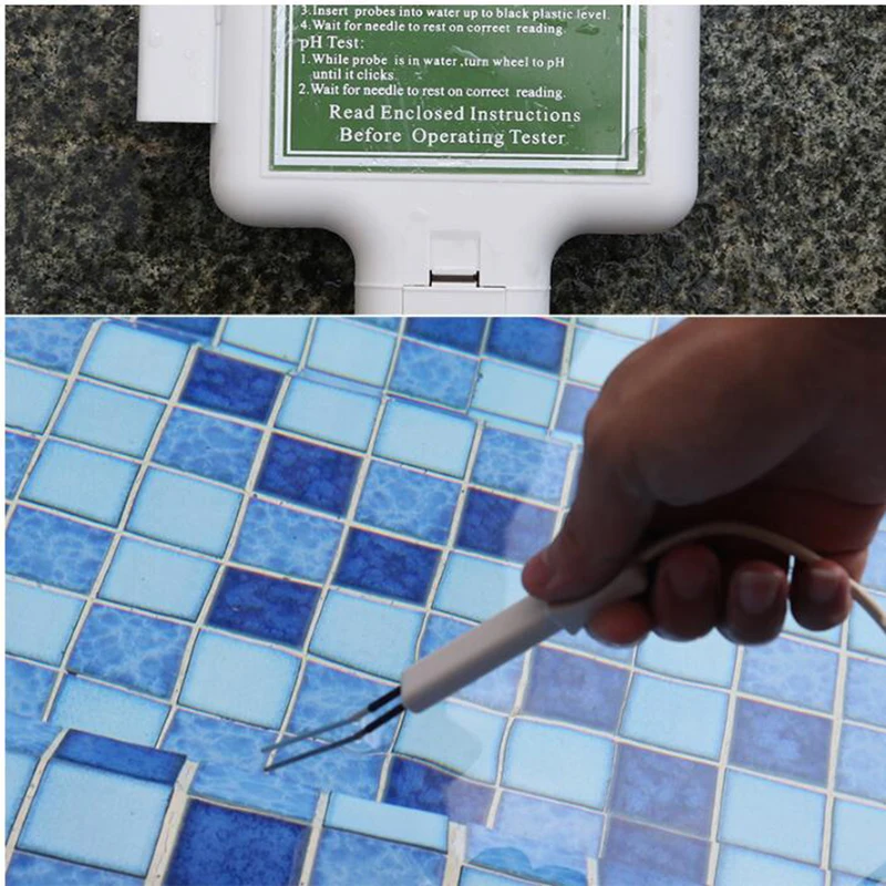 Convenient swimming pool water electric tester basic PH and CL test kit