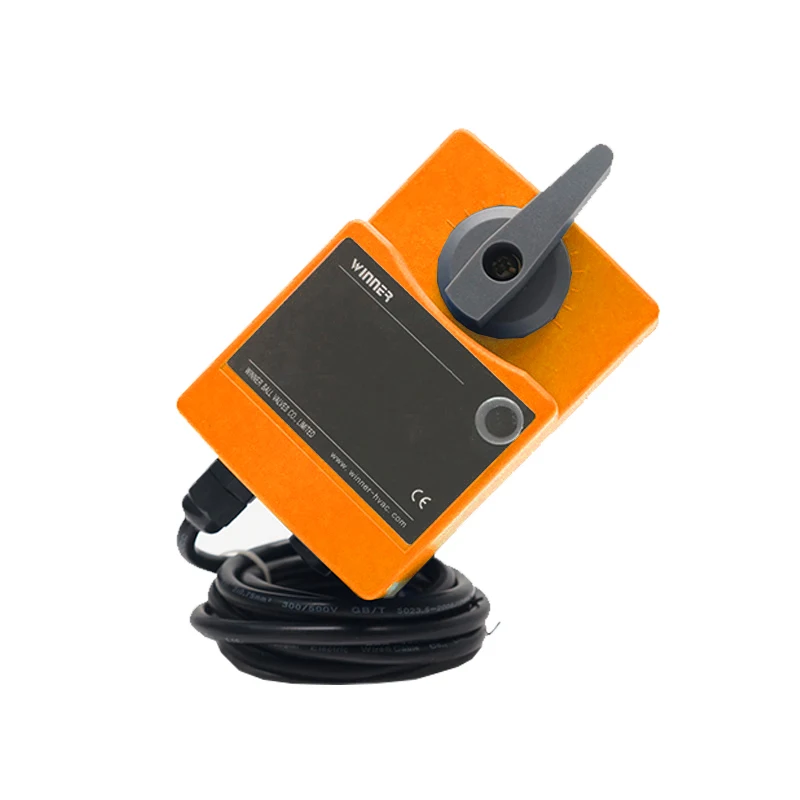 Winvall Electric Water Flow Brass Valve Manual Handle Operated Motorized Actuator Control Ball Valve 1/2' 3/4' 1'