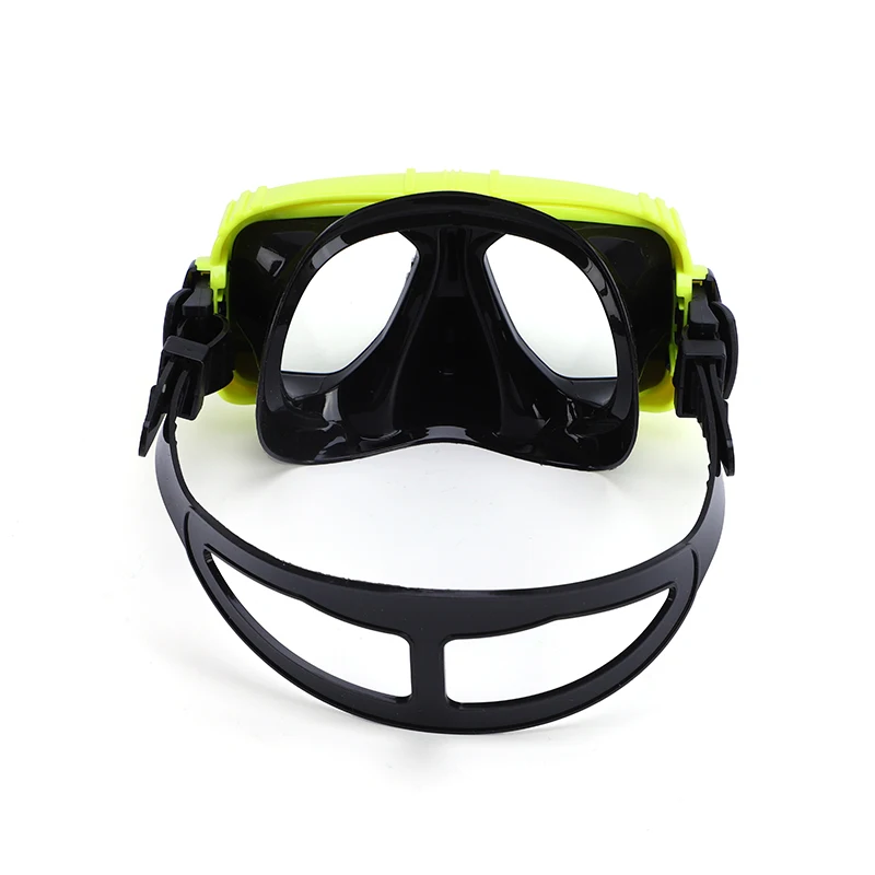 2021  large-frame snorkel glasses Adult low volume freedive mask and snorkel set diving goggles snorkel gear equipment for tee