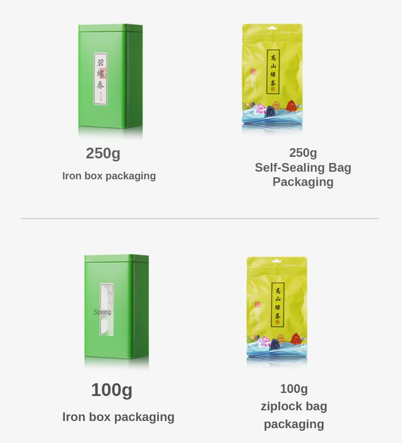 Chinese Weight Loss Food&beverage High Mountain Natural Biluochun Green Tea