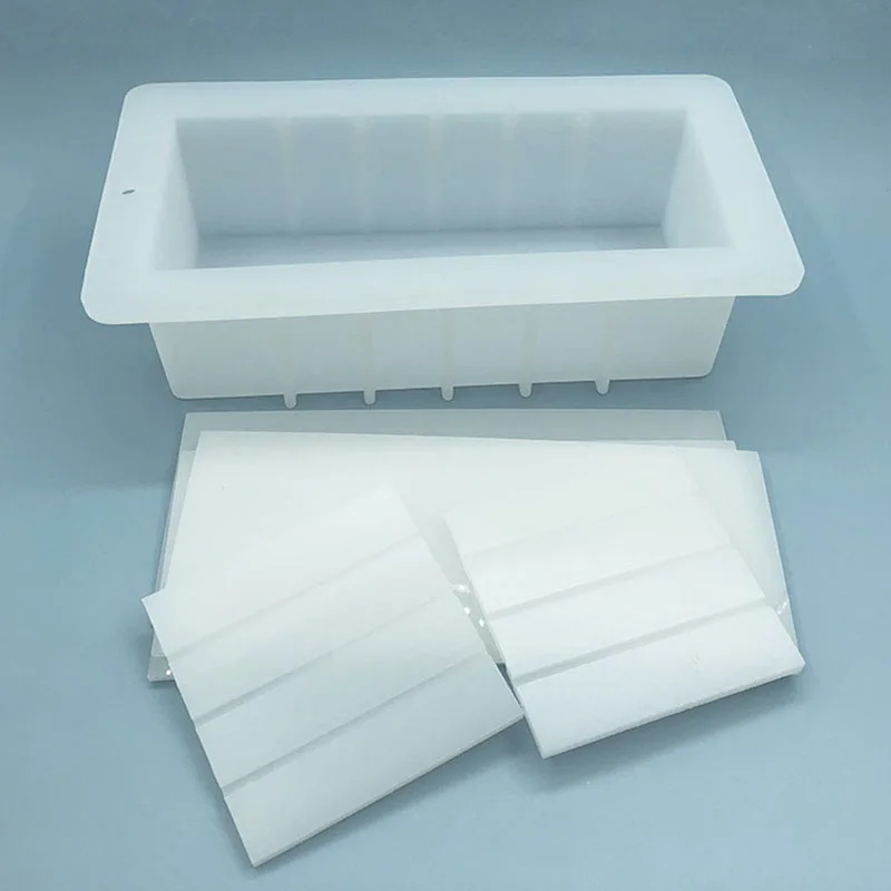 Новинка 2021 лидер продаж силиконовые прямоугольные формы для мыла в виде кирпича инструменты