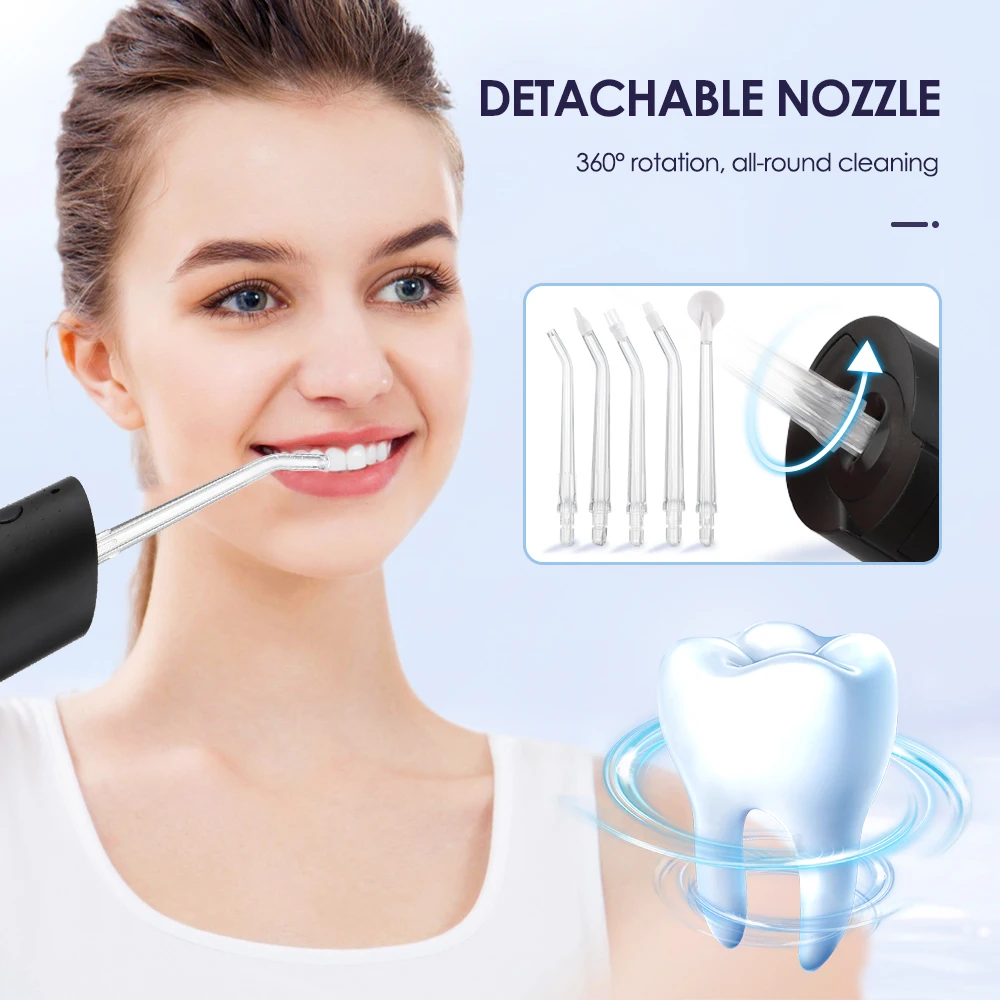 Spotlight Attach To Faucet Brush Chargeable Teeth Cleaner Dental Hygentist Oral Irrigator Floss Water Jet