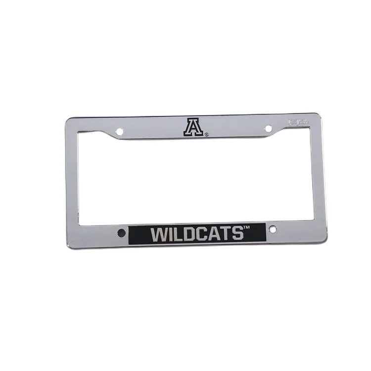 Factory Supply Attractive Price Custom 3d Metal Plate License Frame