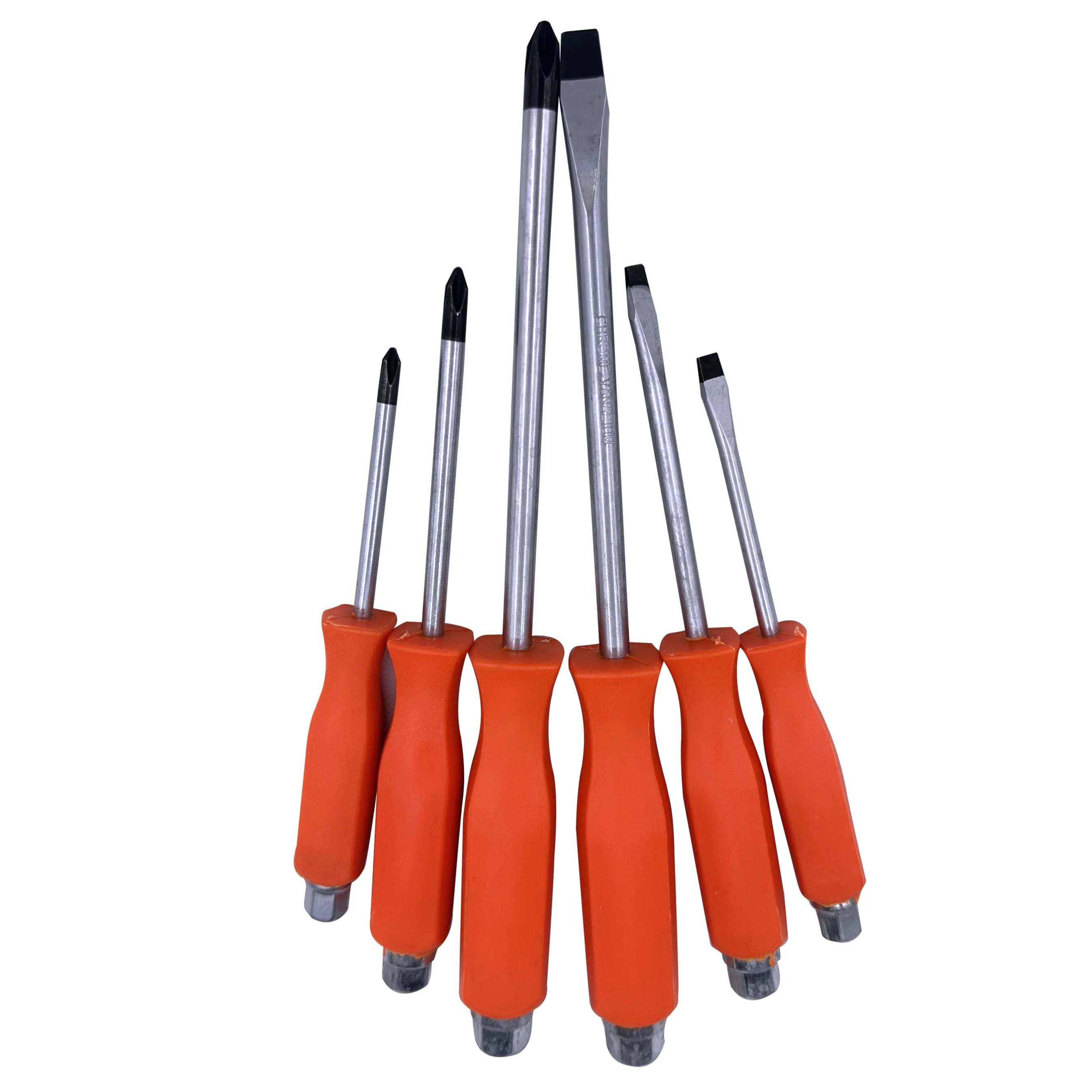 .china Professional Manufacture H8 110mm Good Bit Tool Kit Hex Screwdriver Handle 6pcs Screw Driver Phillips Screwdriver Set