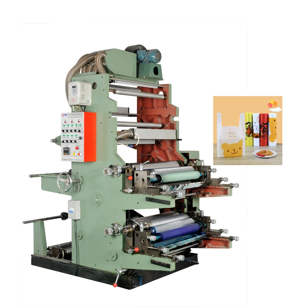 Печатная машина для флексографической печати, 2- 4 цвета