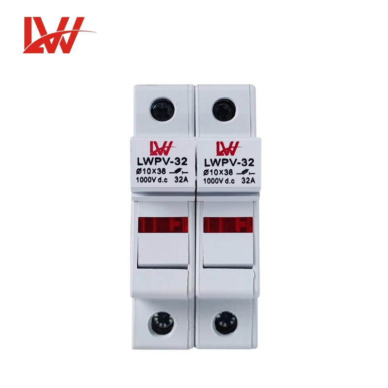 Fuse Holder DC1000V 15A DC Fuse  2p dc 1000V