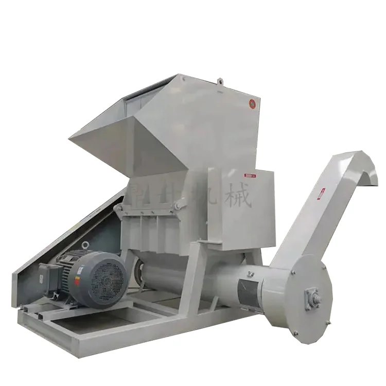 pet plastic bottle crusher shredding machine shreder plastic recycling crusher plastic crusher conveyor