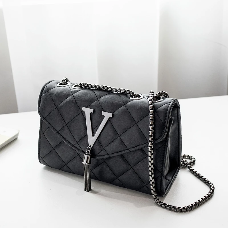 Luxury Handbags for Women 2023 Tassel Chain Square Shoulder Messenger Crossbody Women Mobile Phone Bag Handbag