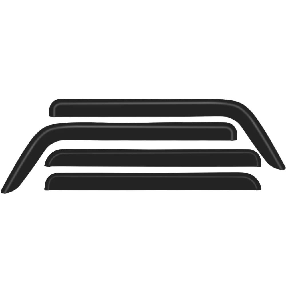 Car Durable Side Window Deflector Door Visor Wind Guard Rain Guard for Hummer H3 2005-2010