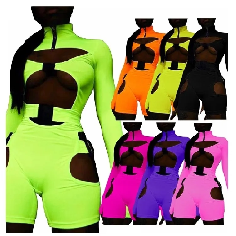 
Wholesale The Latest Design One Piece Jumpsuit Solid Color Casual Women Jumpsuit Ladies Jumpsuits And Rompers 