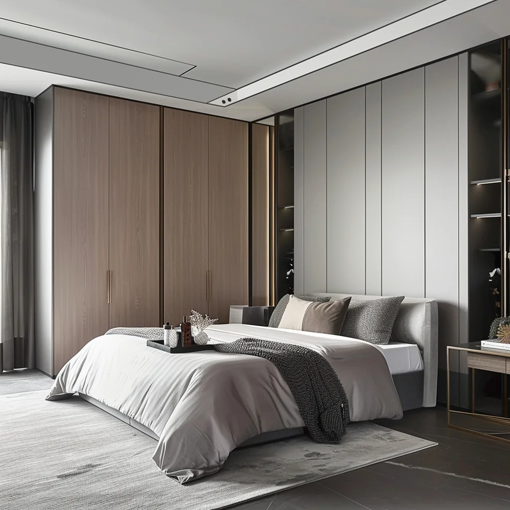 factory customized wooden bedroom sets and high quality modern design bedroom furniture set bedroom complete set