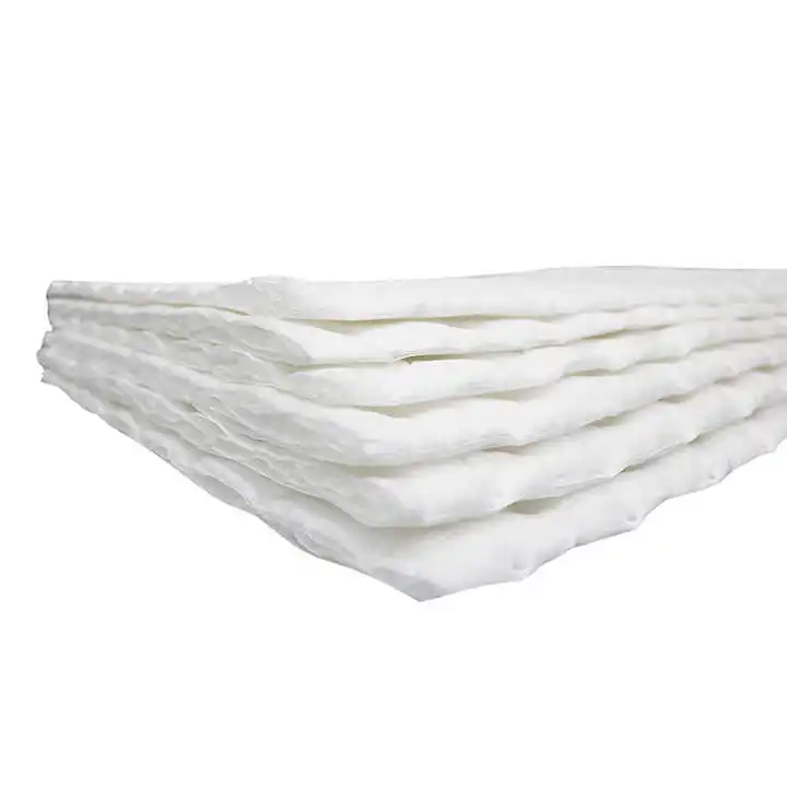 White pressure point acoustic cotton flame retardant and fireproof sound insulation material for audio modification