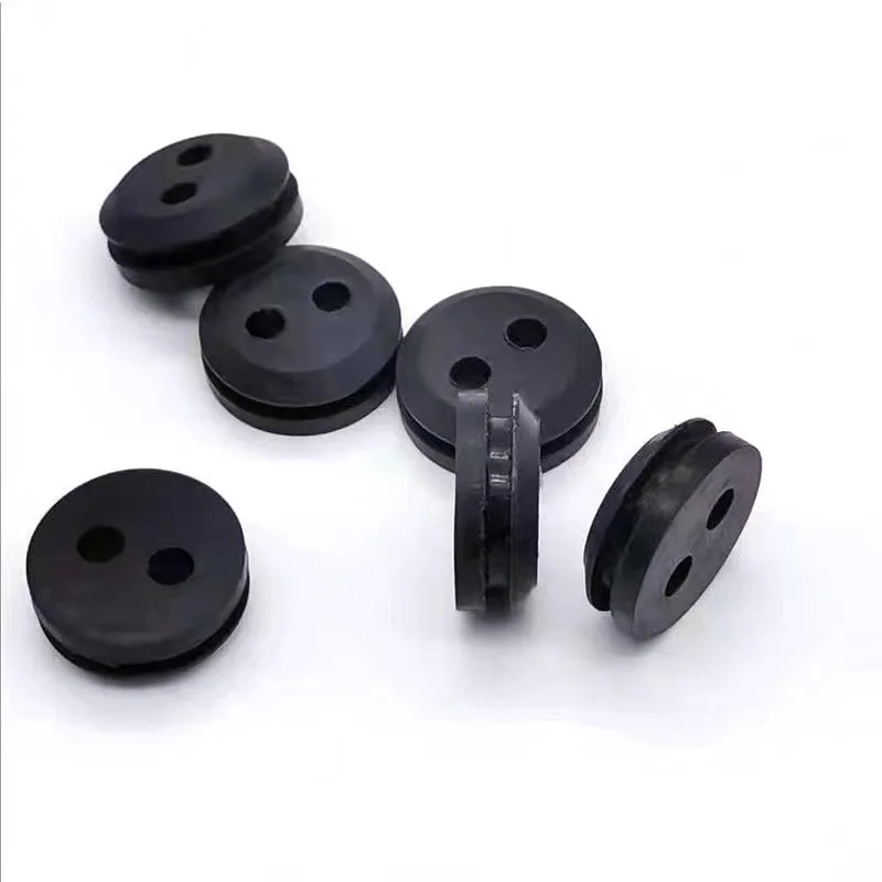 Double sided silicone coil protector LED light waterproof over the coil rubber grommet