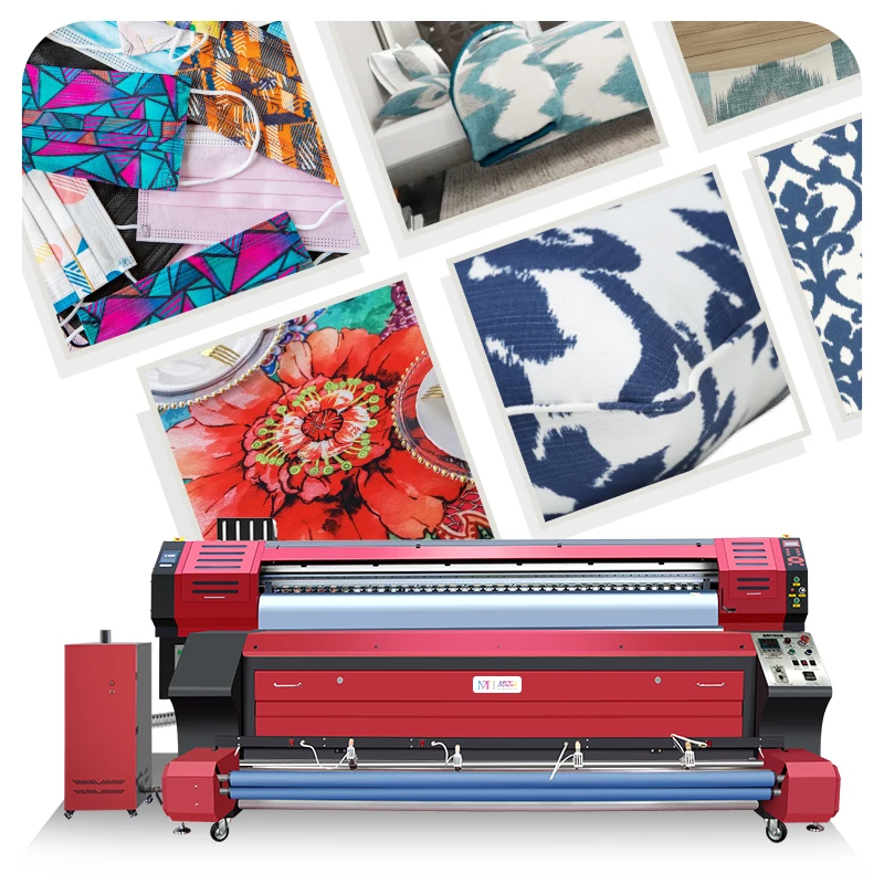 Durable MTuTech 3.2m Direct to Fabric Printer MT-TXI3200LPlus Works on Cotton, Polyester and More