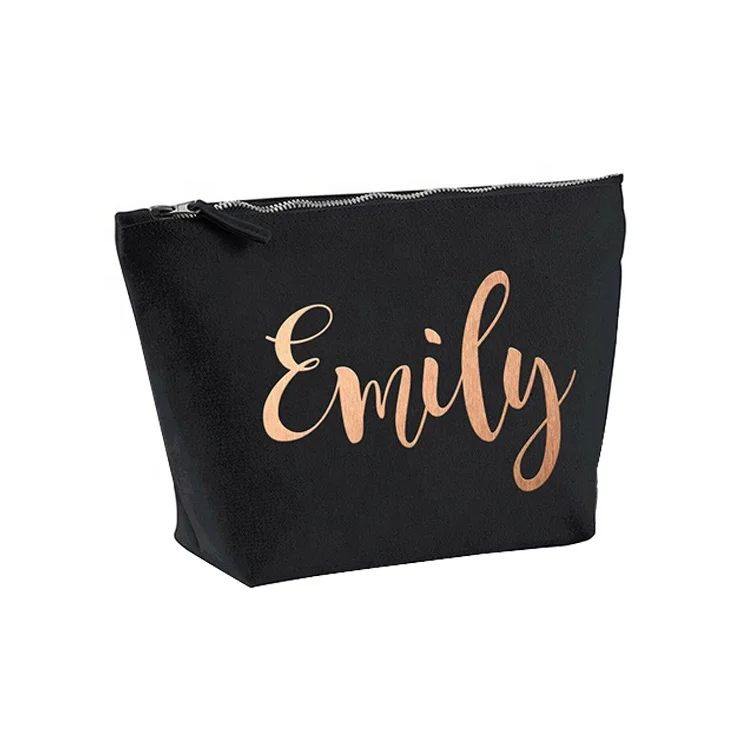 2020 Hot Custom Rose Gold Gift Cosmetic Bags