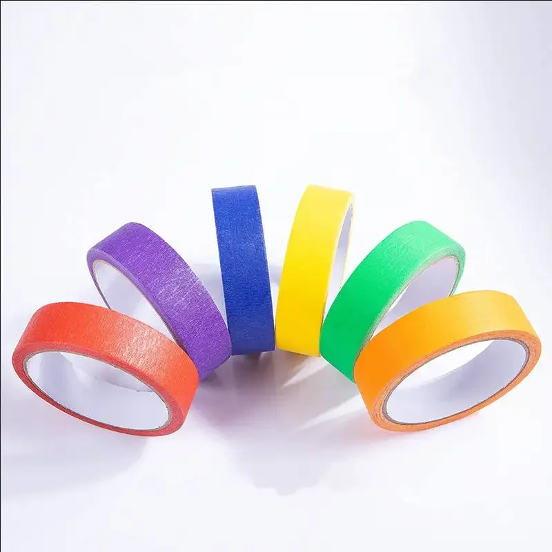 Verified Supplier Masking Tape Outdoor Factory Supplier No Residue Adhesive Masking Tape for Painting
