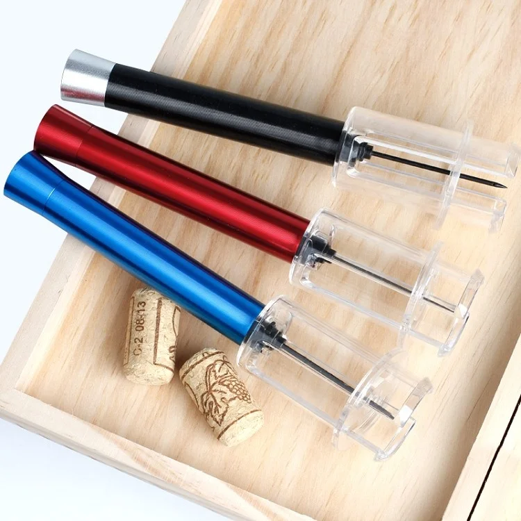 Ready to Ship Aluminum Alloy Tube Waiters Corkscrew&Openers Air Pump Pressure Pull-Type Wine Opener Hot Selling Items for USA