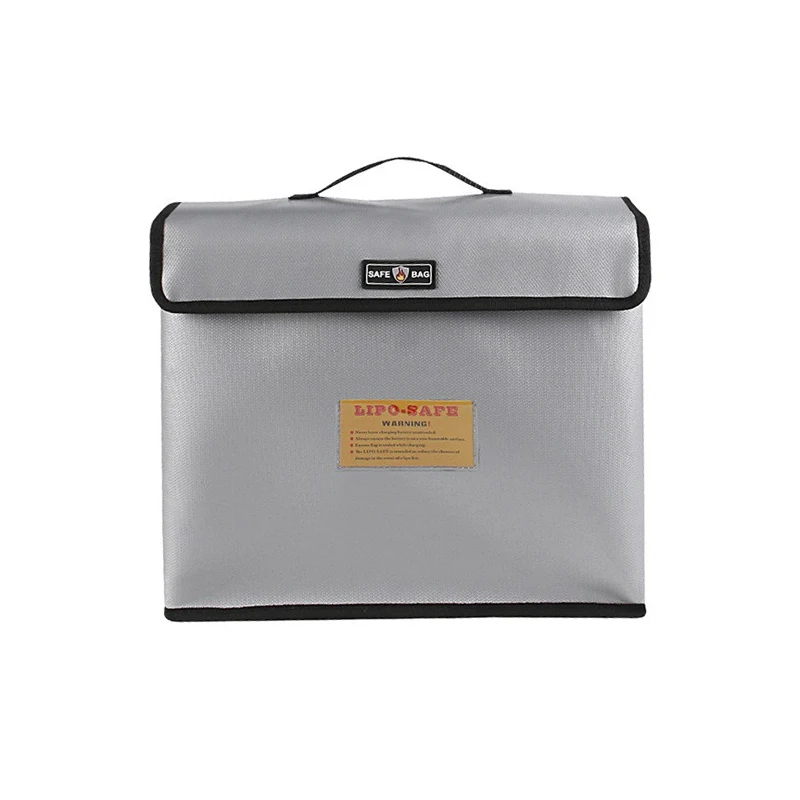 Explosion-proof Bag Lithium Battery Fireproof Explosion proof Bag 51*44*38cm Charging Guard Bag with Glass Fiber Material