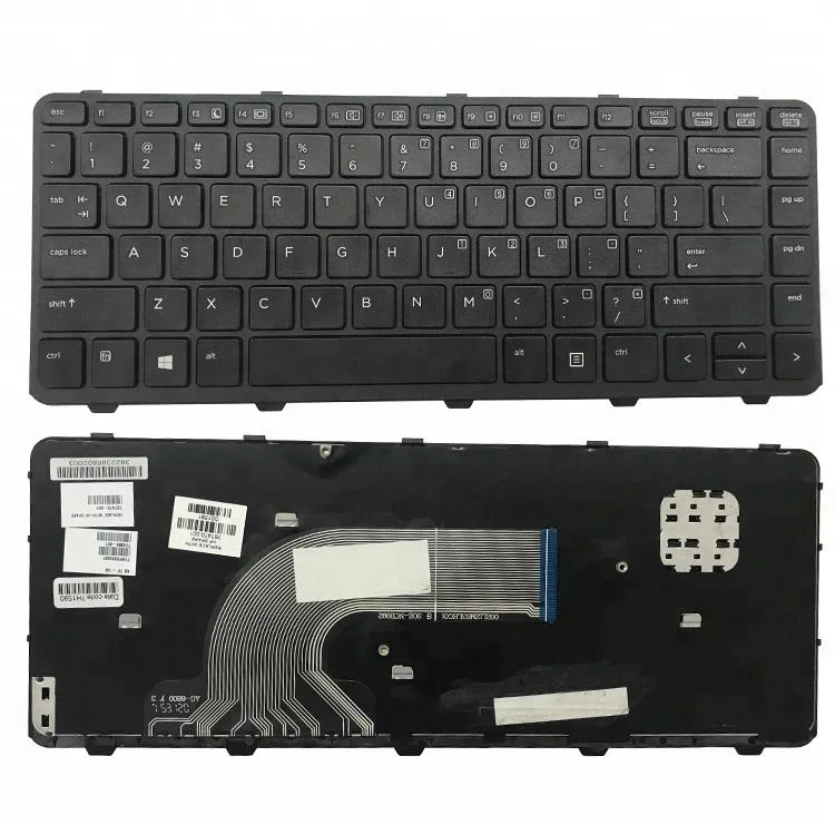 Laptop keyboard key replacement for HP 440 g1 us layout customizable laptop keyboard internal keyboard