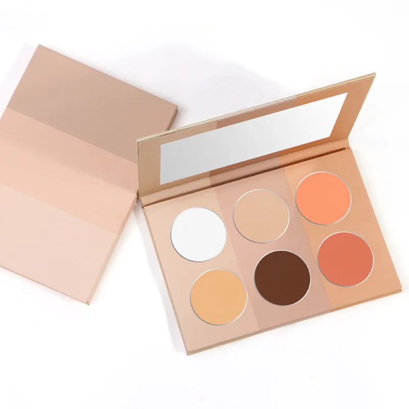 3-color Cream Concealer plate blush high-gloss one-piece palette
