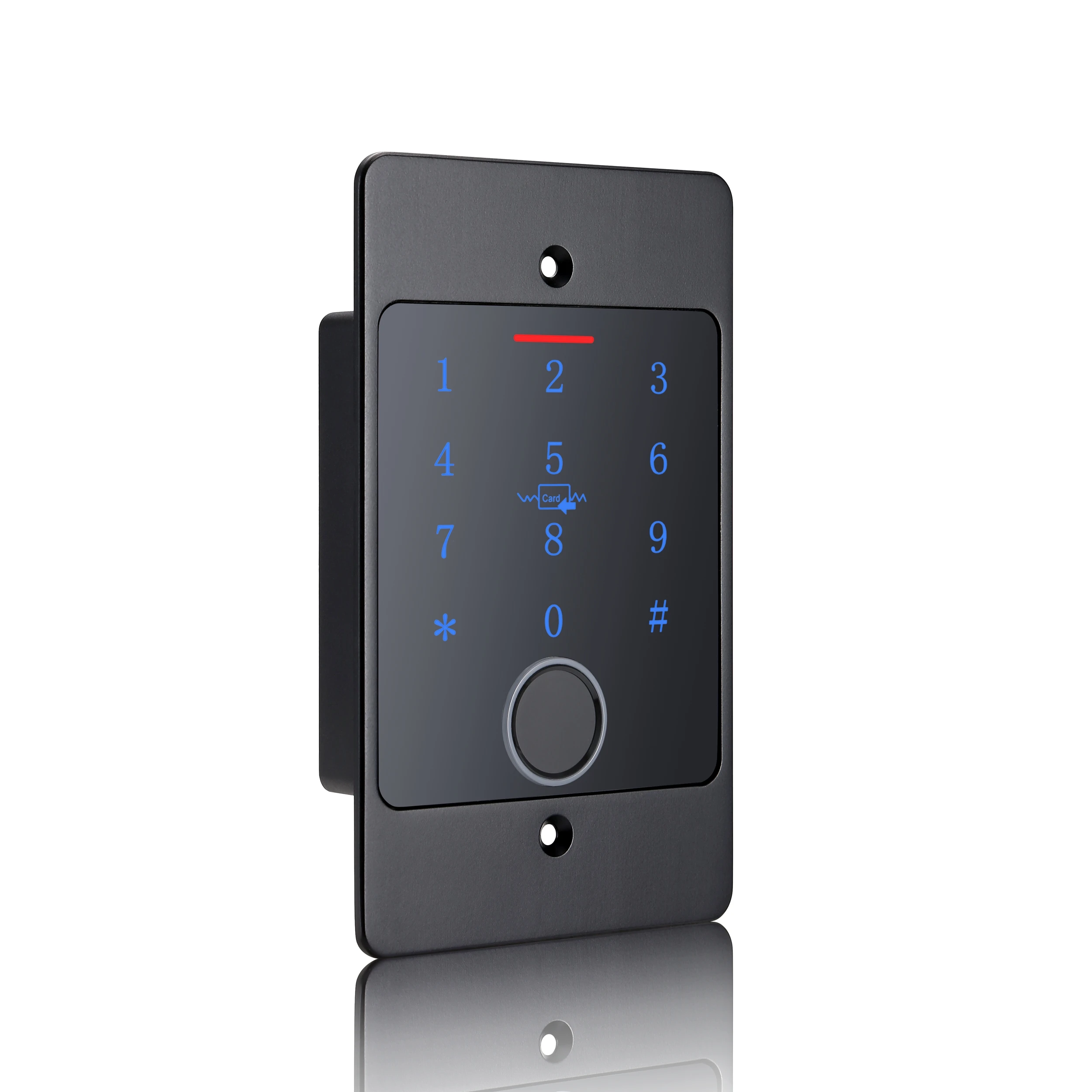 Wifi Tuya  13.56mhz Waterproof Standalone Touch Keypad Rfid Card Biometric Fingerprint Door Access Controller