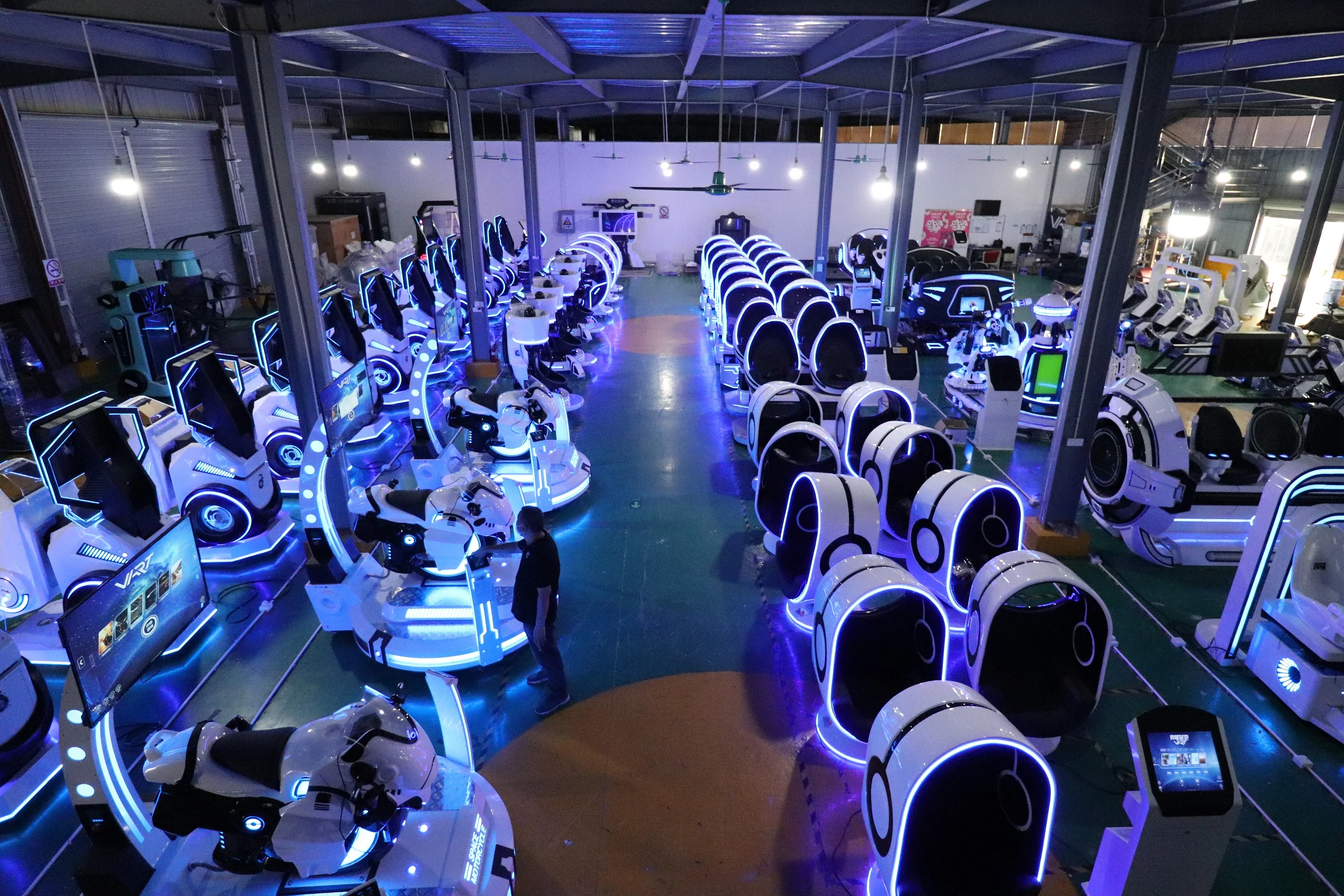 Guangzhou Factory Price High Quality Vr Simulator Game Machine Vart  360 Vr Chair 9D Vr Flight Simulator