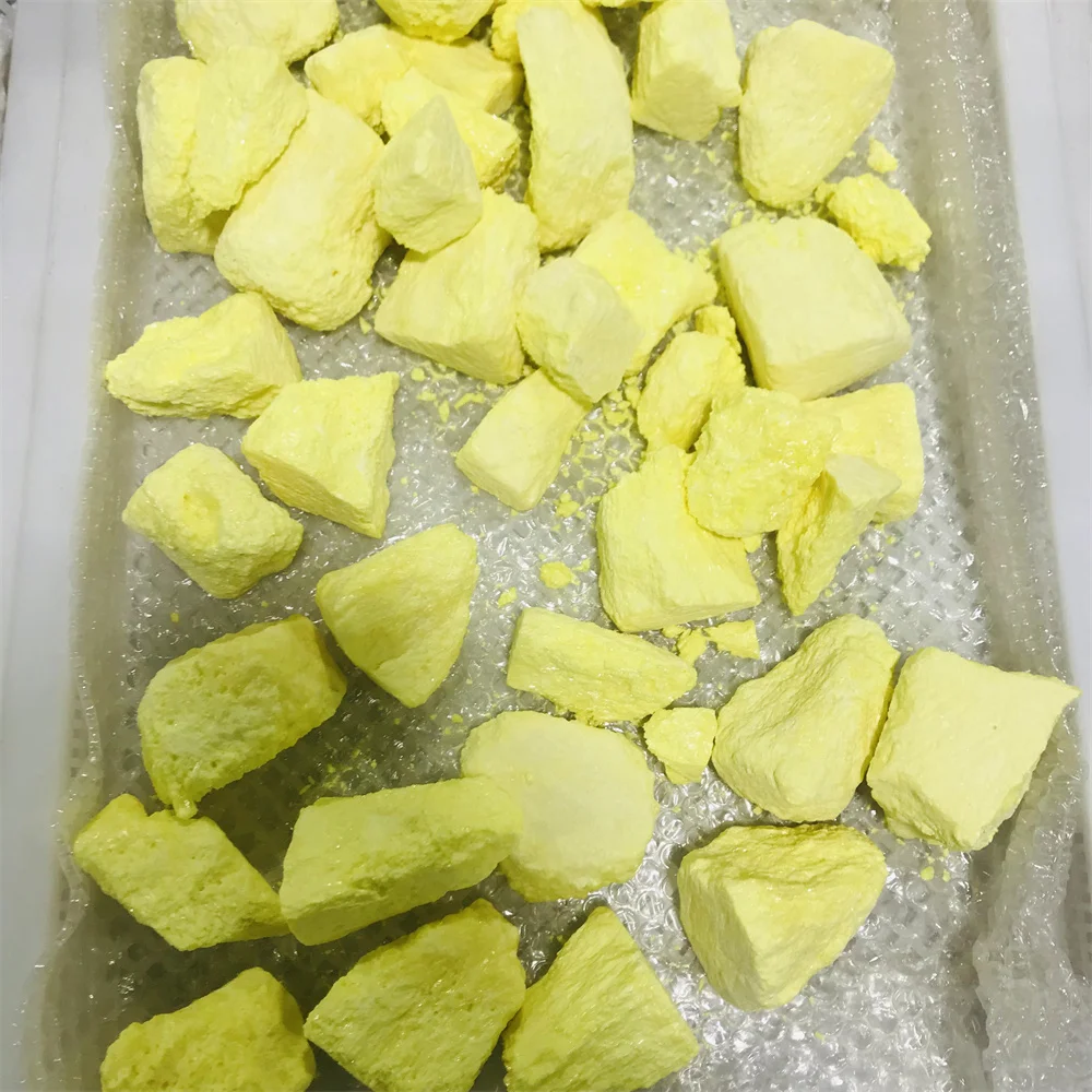 Rough Gemstone Natural Love Decoration Crystals Healing Stones Sulfur Stone