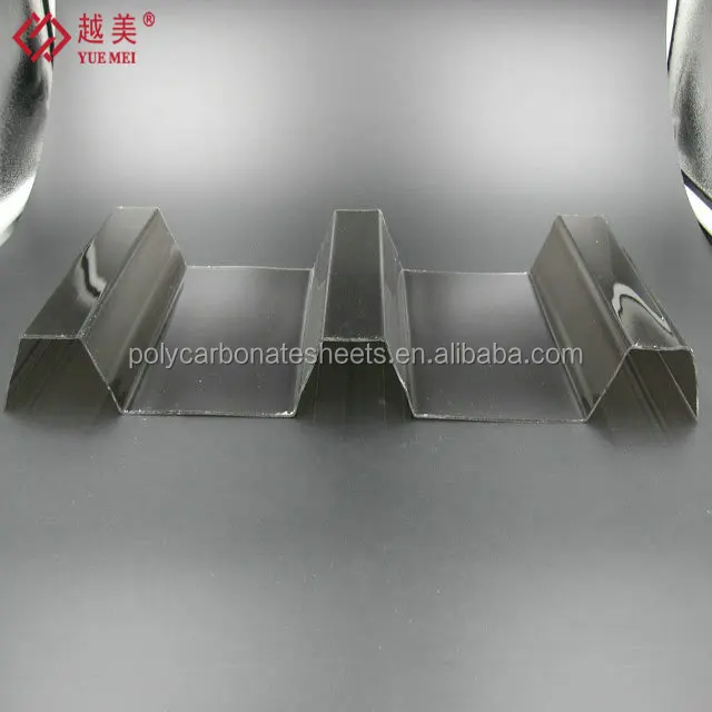 PC Polycarbonate Corrugated Wavy Sheet for Greenhouse Roofing