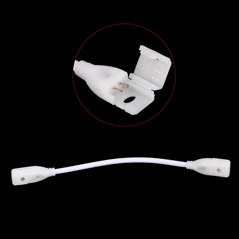 220V EU Plug For wireless 2835 120led 12mm Led Light Strip Connector 2pin COB Led Strip Light Fix Clips Connector Accessories