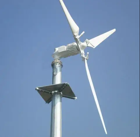 High Output Low Start Speed Pitch Control Horizontal Axis 5kw Wind Turbine generator power station